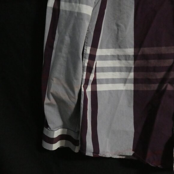 7 DIAMONDS PREMIUM | medium | Plaid Button-Up Closure Casual Shirt W/ Pocket - Picture 6 of 15